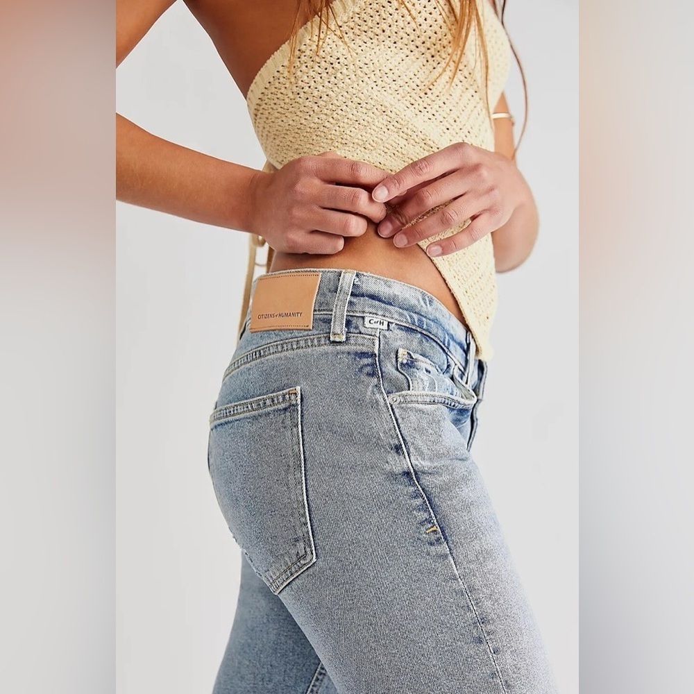 NWT Citizens of Humanity Inga Low Rise Slim Jeans in Lillet - Size 29